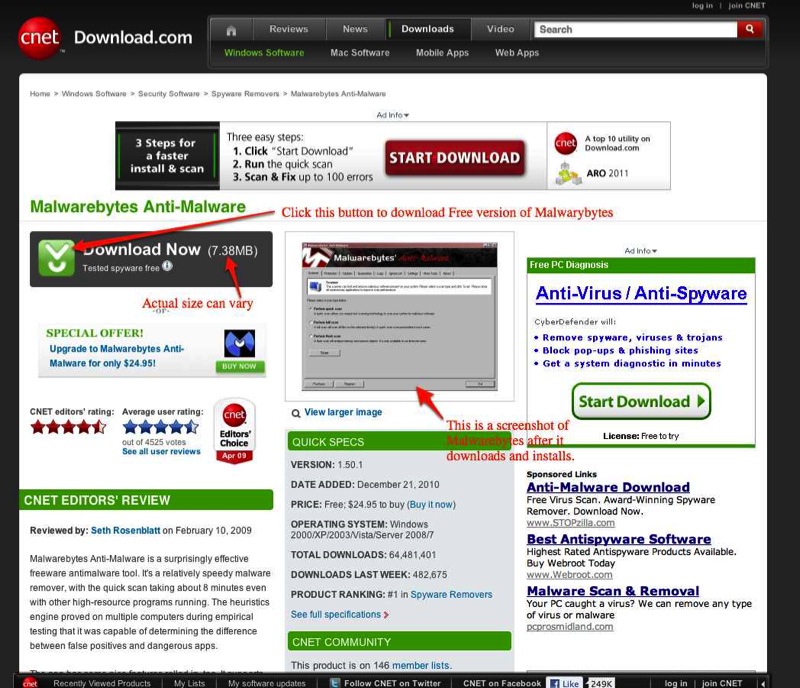 malwarebytes anti-malware download.cnet.com